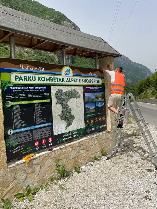 Parku Kombetar Alpet e Shqipërisë — projekt reklamues i realizuar nga Agolli Reklama