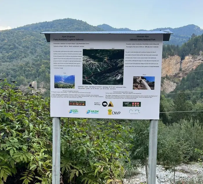 Sinjalistikë – Alpet Shqipëtare — projekt reklamues i realizuar nga Agolli Reklama