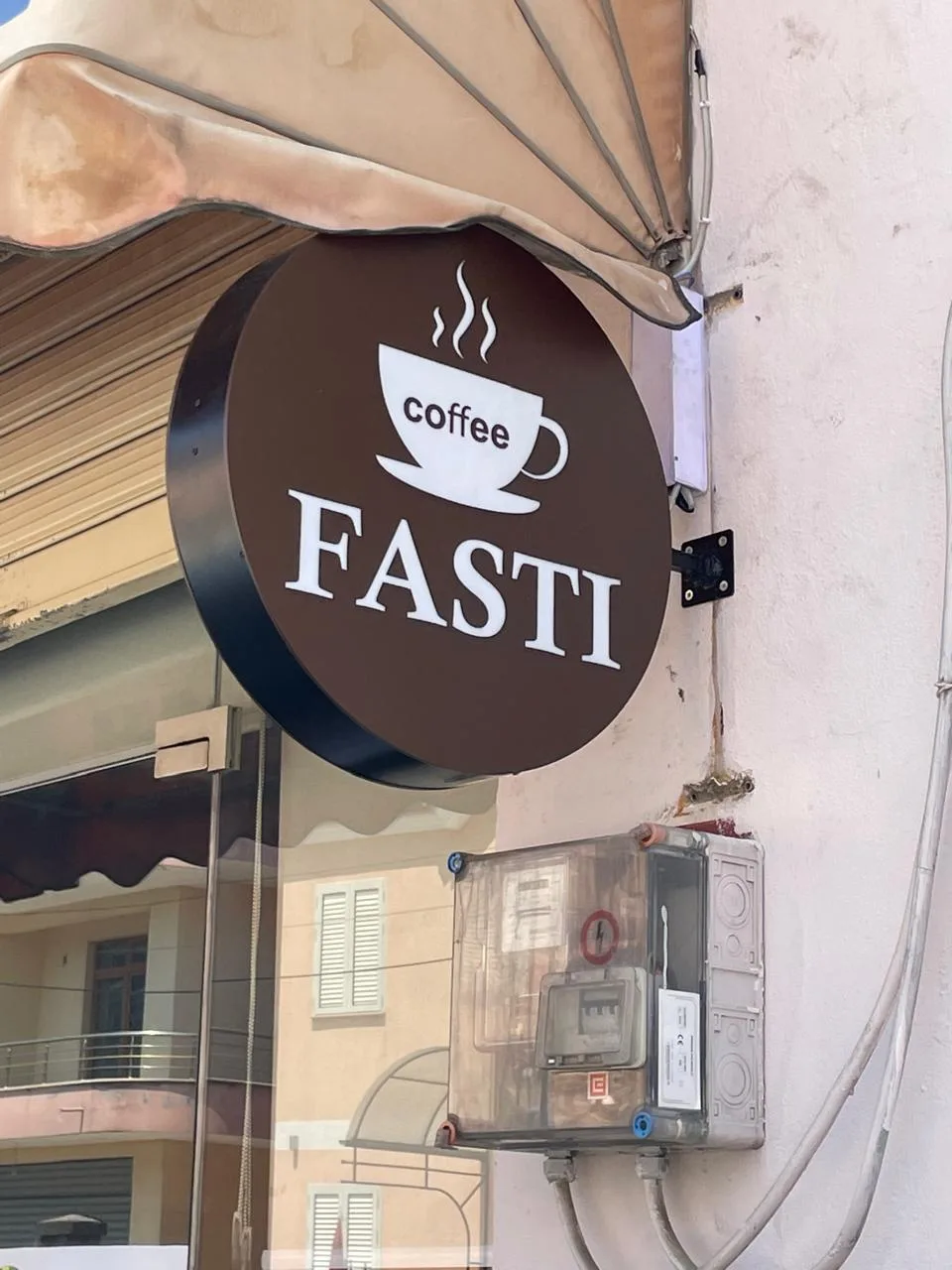 Coffee Fasti, punim nga Agolli Reklama