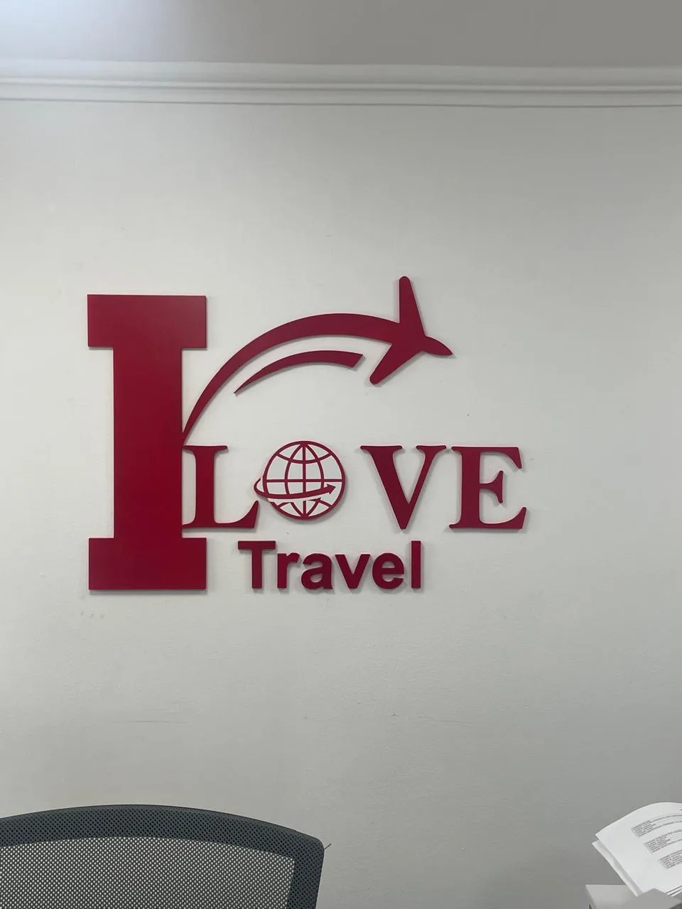 I LOVE TRAVEL, punim nga Agolli Reklama